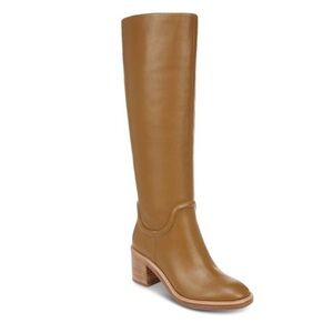 VINCE  $650 Fabian Leather Knee High Boots Size 9.5